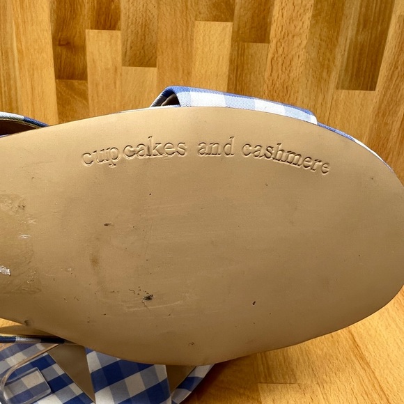 Cupcakes + Cashmere Yesenia Gingham Sandals - Picture 7 of 8